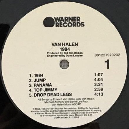 Buy Van Halen : Van Halen (LP, Album, RE, RM, 180) Online for a great price  – Antone's Record Shop