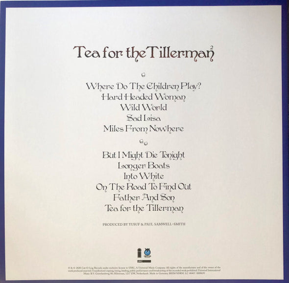 Yusuf Islam / Cat Stevens : Tea For The Tillerman² (LP, Album)