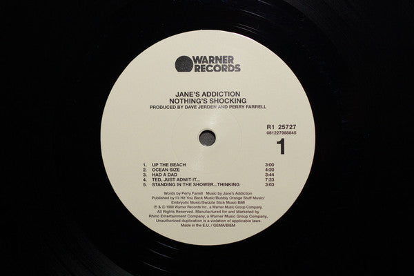 Jane's Addiction : Nothing's Shocking (LP, Album, RE, 180)