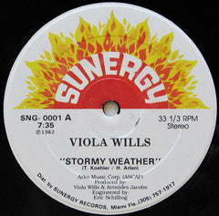 Viola Wills : Stormy Weather (12")