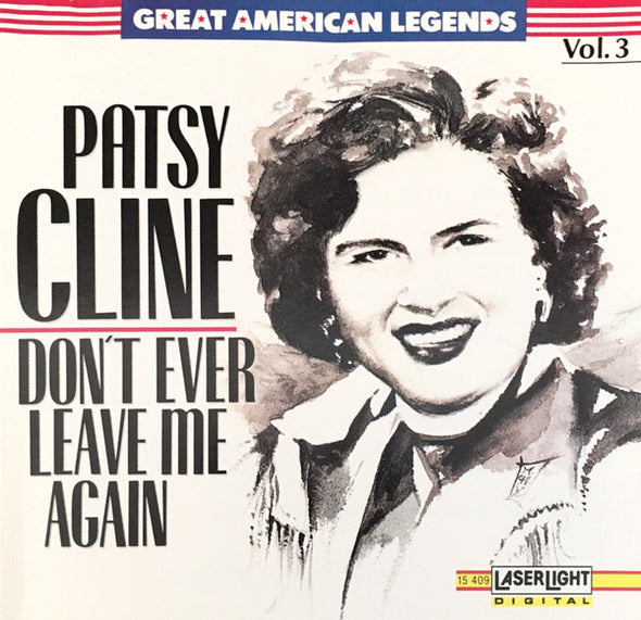 Patsy Cline : Vol. 3 - Don't Ever Leave Me Again  (CD, Comp)