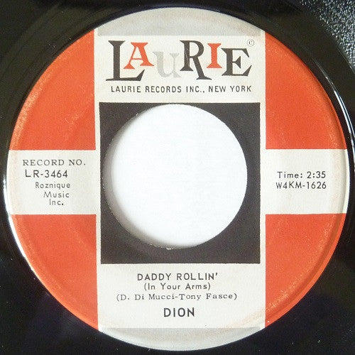 Dion (3) : Abraham, Martin And John / Daddy Rollin' (7", Single)