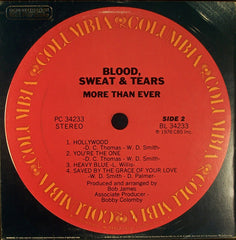 Blood, Sweat & Tears* : More Than Ever (LP, Album)