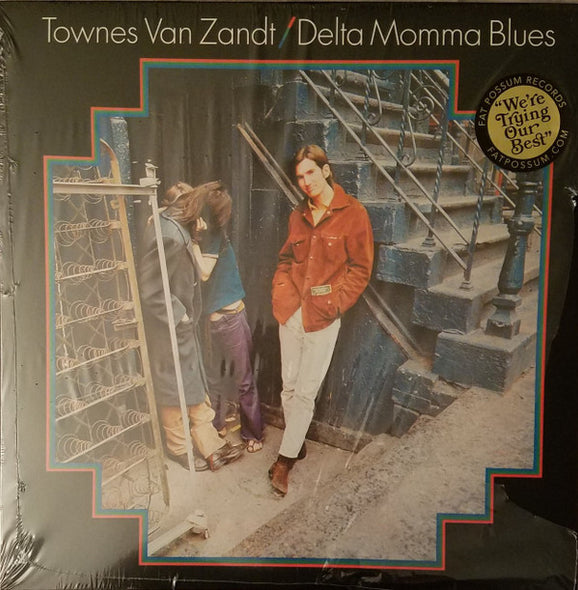 Townes Van Zandt : Delta Momma Blues (LP, Album, Ltd, RE, Cya)