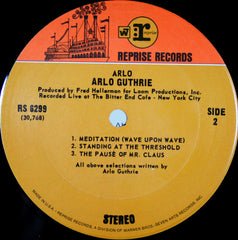 Arlo Guthrie : Arlo (LP, Album)