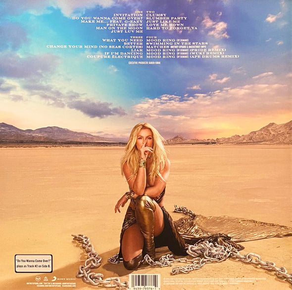 Britney Spears : Glory (2xLP, Album, Dlx, Ltd, MP, RE, Whi)