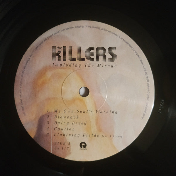The Killers : Imploding The Mirage (LP, Album, Gat)