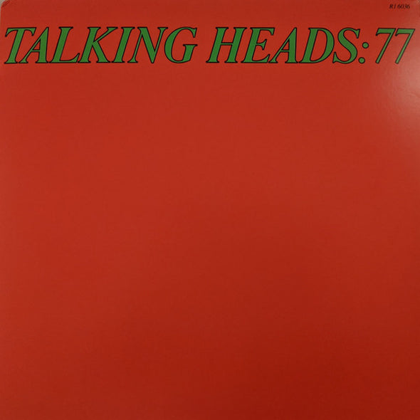 Talking Heads : Talking Heads: 77 (LP, Album, RE)