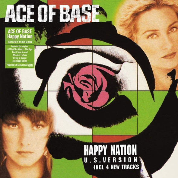 Ace Of Base : Happy Nation (U.S. Version) (LP, RE, Cle)