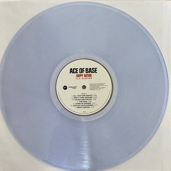 Ace Of Base : Happy Nation (U.S. Version) (LP, RE, Cle)