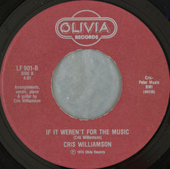 Meg Christian / Cris Williamson : Lady / If It Weren't For The Music (7", Wak)