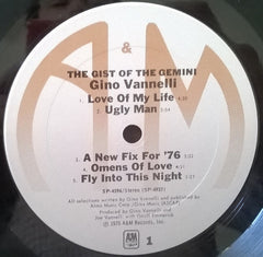 Gino Vannelli : The Gist Of The Gemini (LP, Album, Pit)