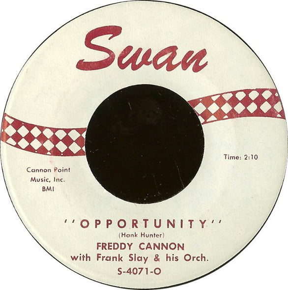 Freddy Cannon : Buzz Buzz A-Diddle-It / Opportunity (7", Single)