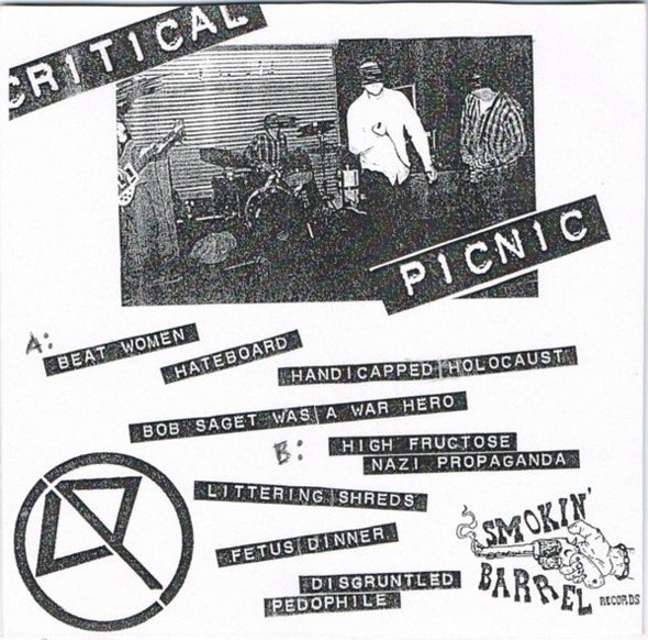 Critical Picnic : Critical Picnic E.P. (7", EP)