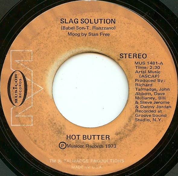 Hot Butter : Slag Solution / Kappa Maki (7", Styrene)