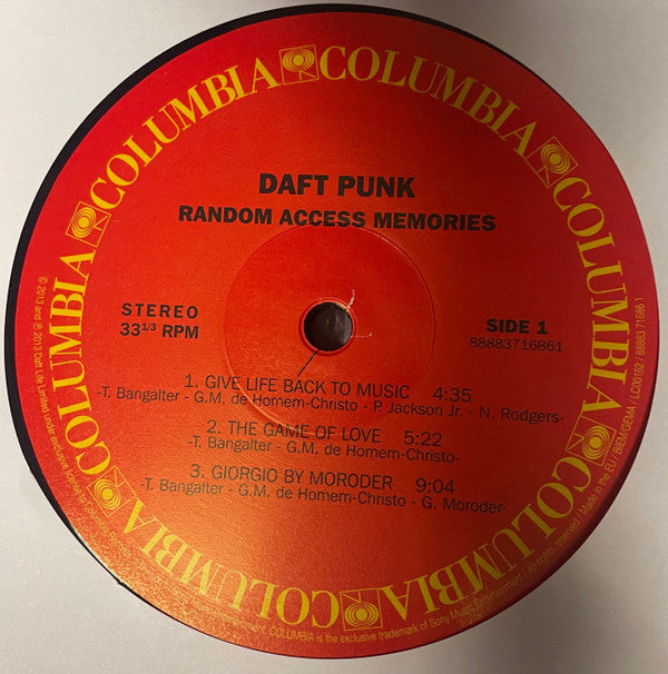 Daft Punk - Random Access Memories 2023 Pressing