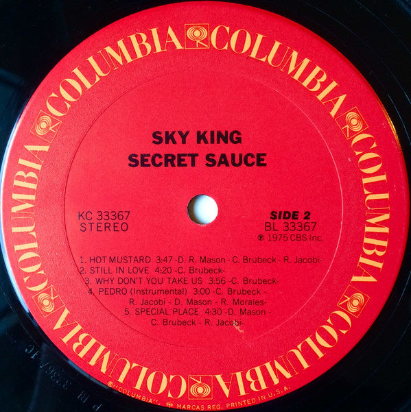 Sky King : Secret Sauce (LP)