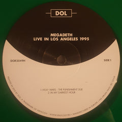 Megadeth : Live In Los Angeles 1995 (12", EP, Unofficial, Dar)