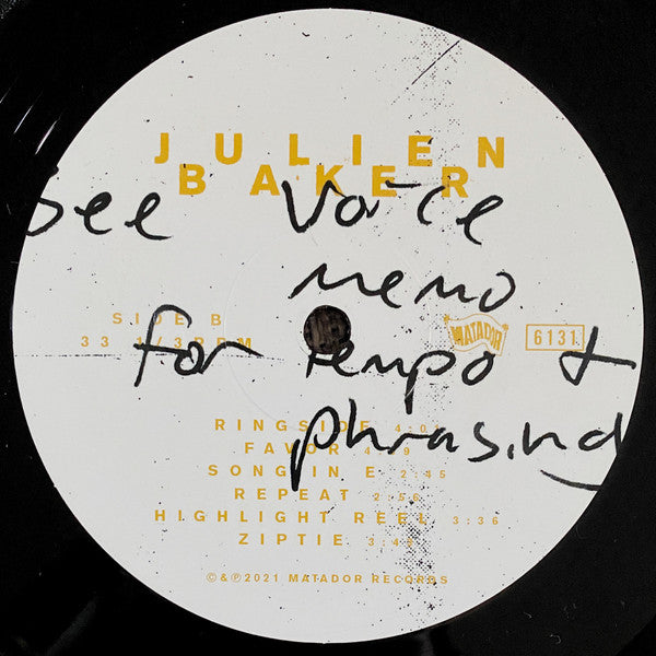 Julien Baker - Little Oblivions (LP, Album) (M)27