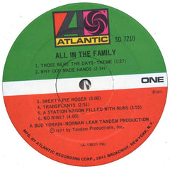 Cast* : All In The Family (LP, Album, PR )