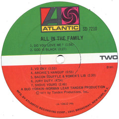 Cast* : All In The Family (LP, Album, PR )