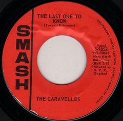 The Caravelles : You Don't Have To Be A Baby To Cry (7", Single, Styrene)