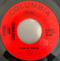 Simon And Garfunkel* : I Am A Rock (7", Single, Pit)