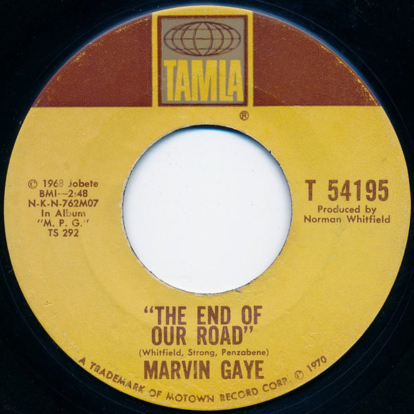 Marvin Gaye : The End Of Our Road (7", Single)