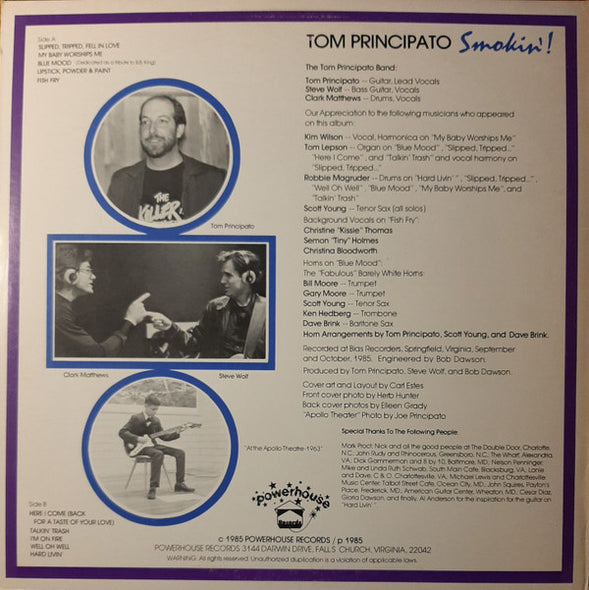 Tom Principato : Smokin' (LP)