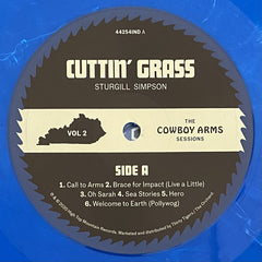 Sturgill Simpson : Cuttin' Grass - Vol. 2 (The Cowboy Arms Sessions) (LP, Album, Ltd, Blu)