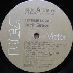 Jack Green : Reverse Logic (LP, Album)