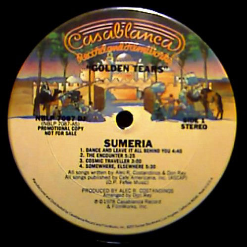 Sumeria : Golden Tears (LP, Album, Promo)