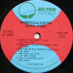 Brownsville Station : School Punks (LP, Album, PR)