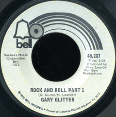 Gary Glitter : Rock And Roll (7", Single, Styrene, She)