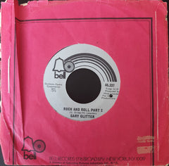 Gary Glitter : Rock And Roll (7", Single, Styrene, She)