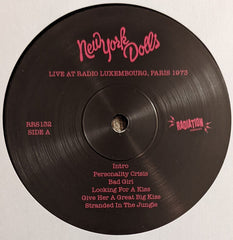 New York Dolls : Live At Radio Luxembourg Paris France December 1973 (LP, RE)