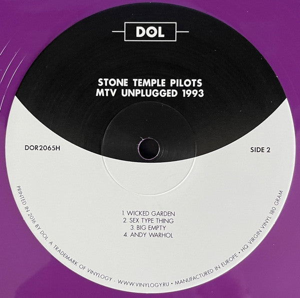 Stone Temple Pilots : MTV Unplugged 1993 (LP, Unofficial, Pur)