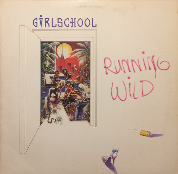 Girlschool : Running Wild (LP, Album)