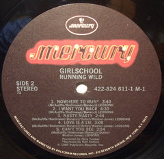 Girlschool : Running Wild (LP, Album)