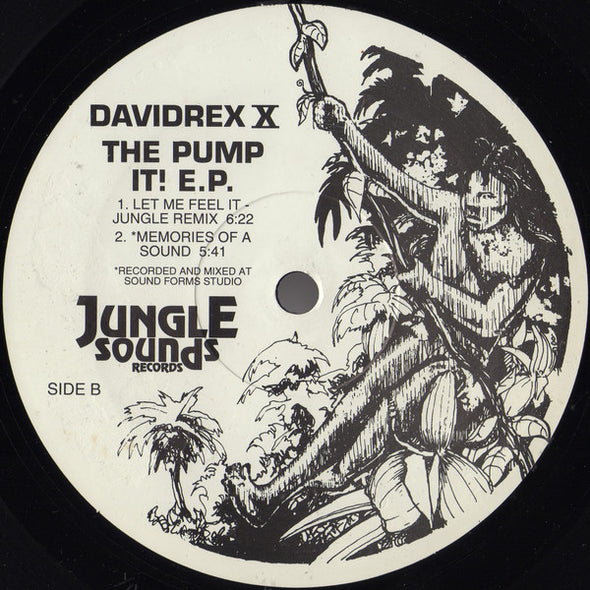 Davidrex X : The Pump It! E.P. (12", EP)