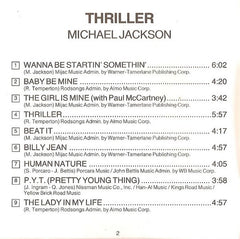 Michael Jackson : Thriller (CD, Album)