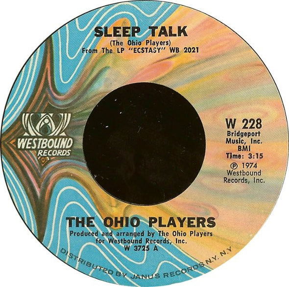The Ohio Players* : Sleep Talk / Food Stamps Y'All (7", Styrene)