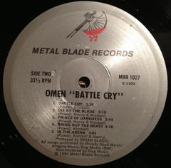 Omen (3) : Battle Cry (LP, Album, Gat)