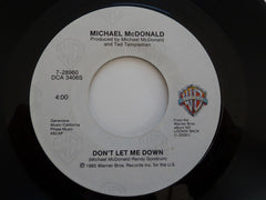 Michael McDonald : No Lookin' Back (7")