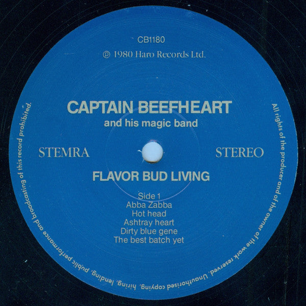 Captain Beefheart : Flavor Bud Living (2xLP, Unofficial)