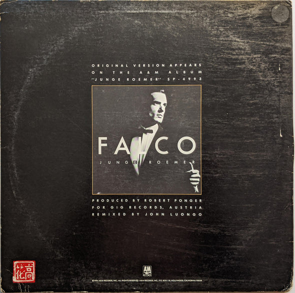 Falco : Junge Roemer (Specially Remixed Version) (12", Promo)