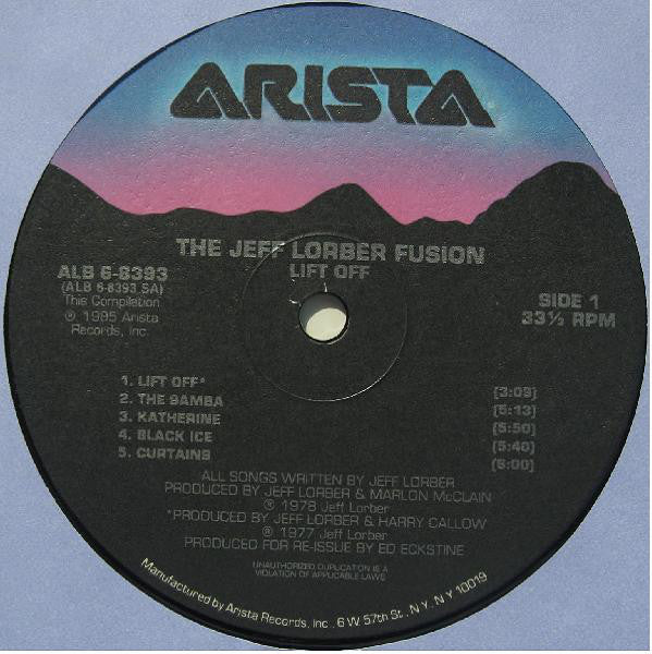 Jeff Lorber Fusion* : Lift Off (LP, Comp)