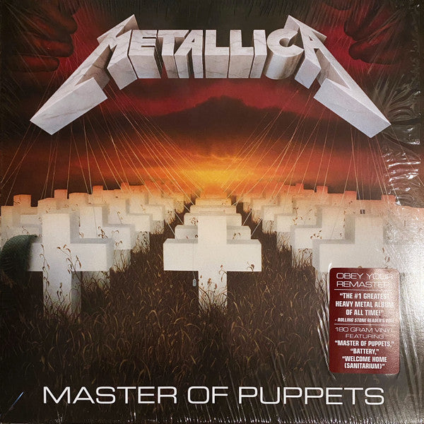 Metallica : Master Of Puppets (LP, Album, RE, RM, RP, "32)