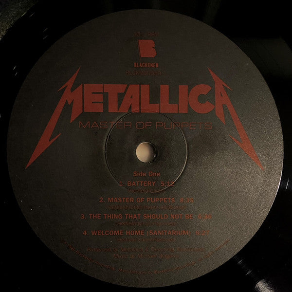 Metallica : Master Of Puppets (LP, Album, RE, RM, RP, "32)