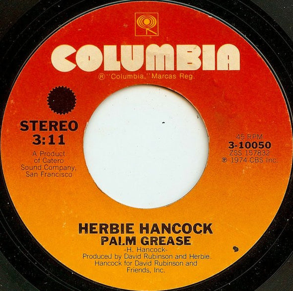 Herbie Hancock : Palm Grease / Butterfly (7", Single, Styrene)